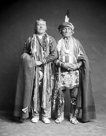 Kanza Indian men