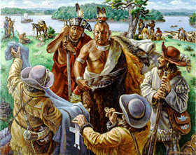 Osage Indian traders