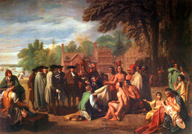 William Penn Treaty with Delaware