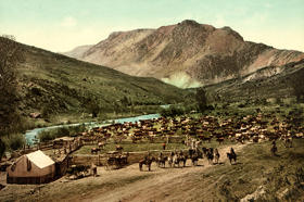 Roundup on the Cimarron River