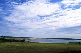 Clinton Dam on the Wakarusa River