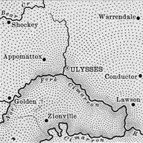 Grant County, Kansas Map, 1899