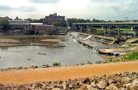 Kansas River in Lawrencce