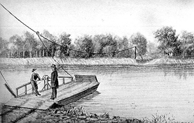 Pappan's Ferry, Topeka, Kansas