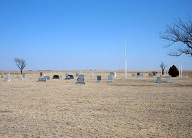 Shockey Cemeter in Grant County, Kansas