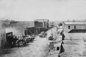 Atchison, Kansas around 1860