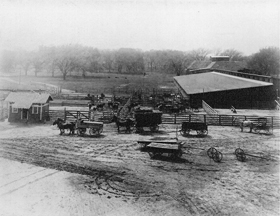 Bismarck Grove, Kansas corrals