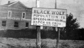 Black Wolf, Kansas, 1920