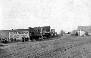 Blue Mound, Kansas in 1912.