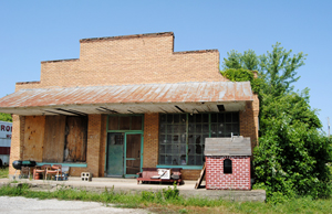 Old store in Cadmus, Kansas