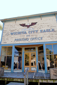 Wichita City Eagle at the Old Cowtown Museum