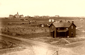 Kansas State Agricultural College, Manhattan, Kansas, 1885