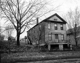 Constitution Hall in Lecompton, Kansas 1908