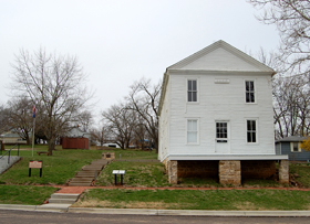 Constitution Hall in Lecompton, Kansas