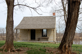 Democratic Headquarters, Lecompton, Kansas