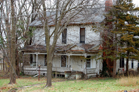 Old house in Lecompton, Kansas