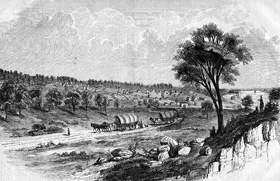 Early Lecompton, Kansas