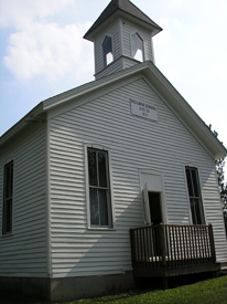 Wellman School, Old Jefferson Town, Oskaloosa, Kansas