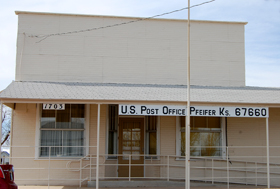 Pfeifer, Kansas post office 