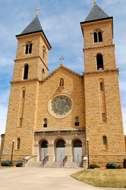 St. Fidelis Church, Victoria, Kansas